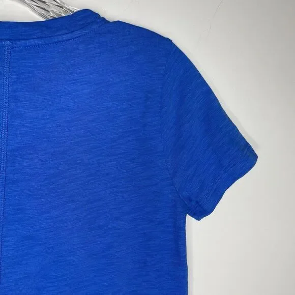 J.CREW Girlfriend Tee Women XS Blue T-Shirt NEW 100% Cotton AJ089 - Picture 7 of 14